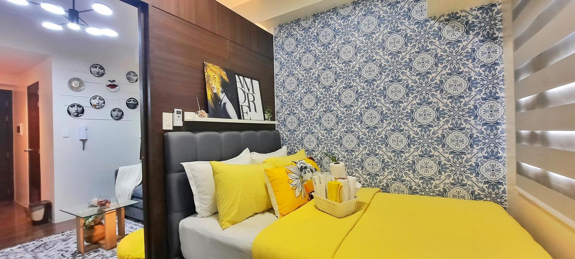Stylish&Comfort Unit With Balcony In Air Makati マカティ エクステリア 写真