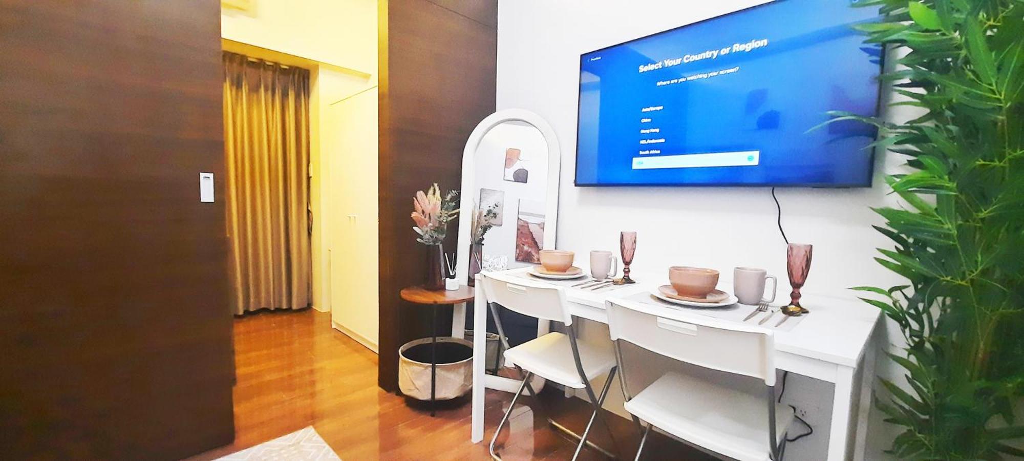 Stylish&Comfort Unit With Balcony In Air Makati マカティ エクステリア 写真