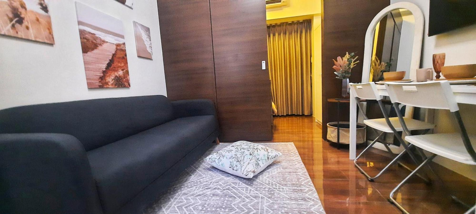 Stylish&Comfort Unit With Balcony In Air Makati マカティ エクステリア 写真