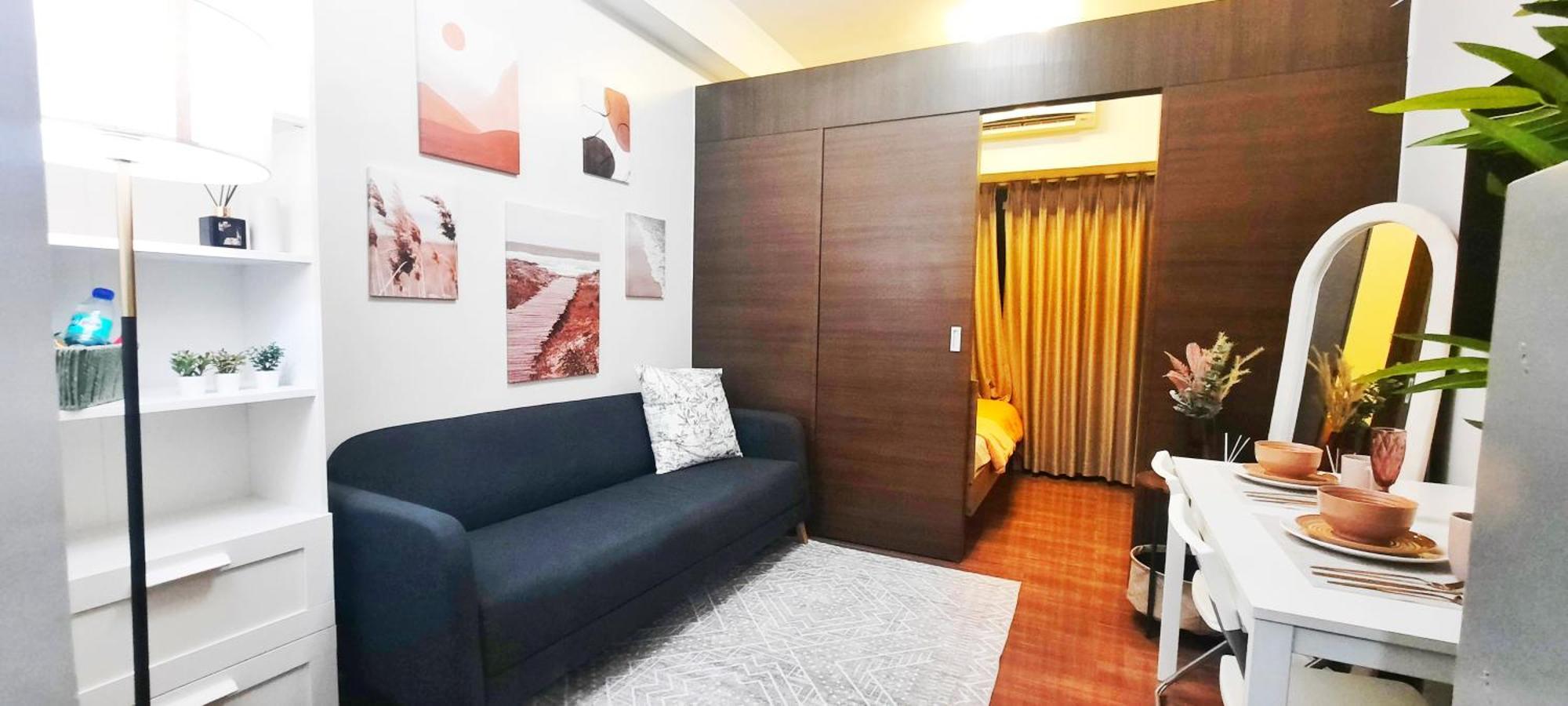 Stylish&Comfort Unit With Balcony In Air Makati マカティ エクステリア 写真