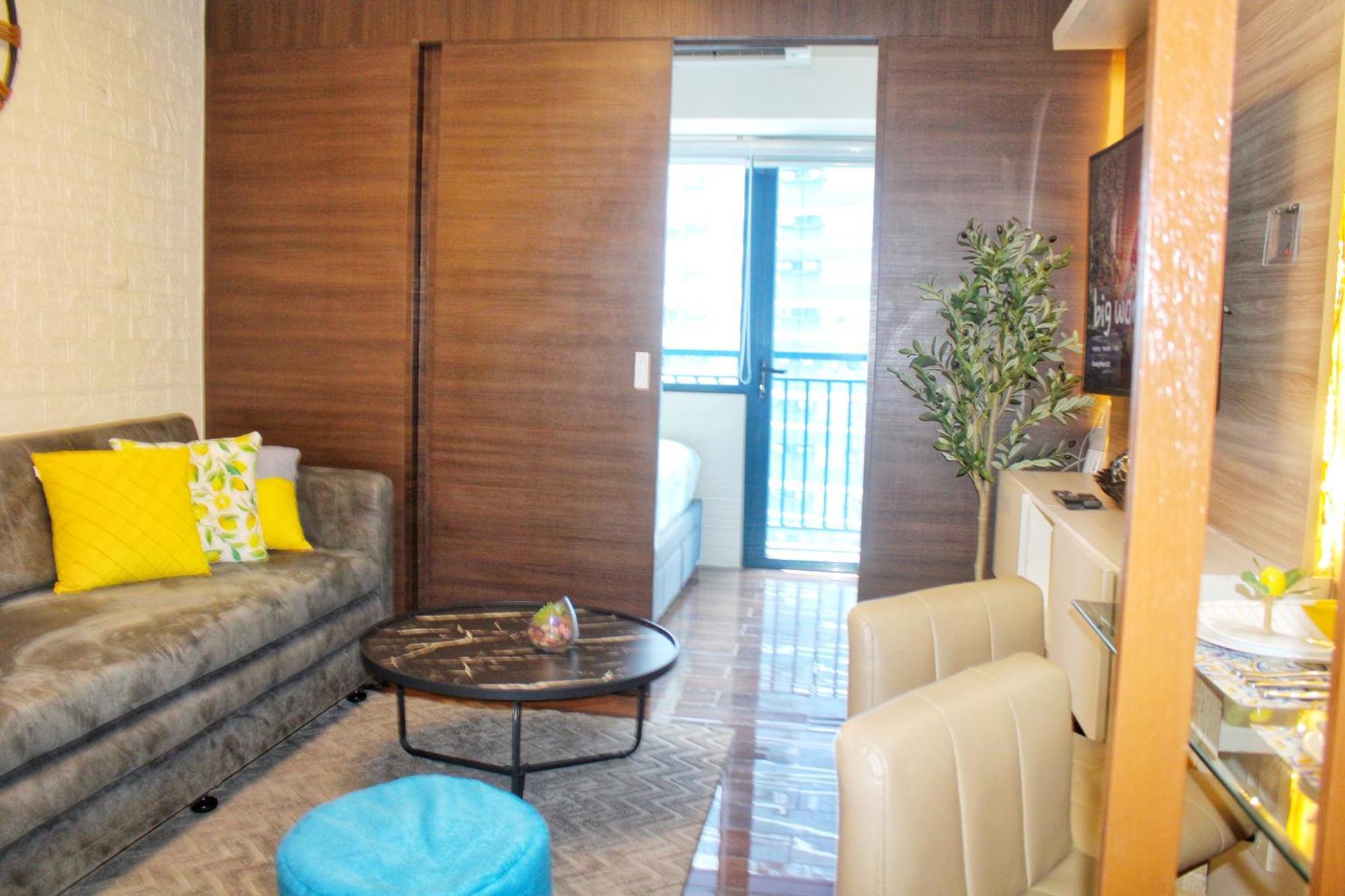 Stylish&Comfort Unit With Balcony In Air Makati マカティ エクステリア 写真